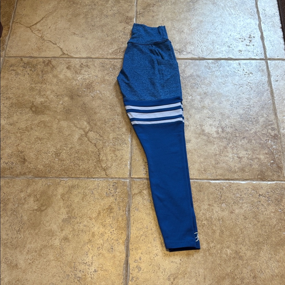 Blue Bombshell leggings,xs - Picture 4 of 10